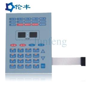 China Tactile Keys PC PET Membrane Switch Keyboard 3M468 Industrial Device factory