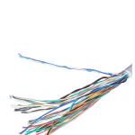 1 2 3 4 6 8 12 24 48 Pairs CW1308 Color Ring Telephone Cable with Al/Foil
