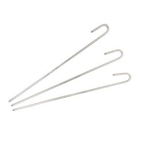 China Disposable Aluminum Intubation Stylet With PVC Sleeve For Endotracheal Tube factory