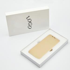 China Wholesale Rigid Phone Case Packaging Box , Custom Phone Case Boxes With Lid Pearl Foam Trays factory