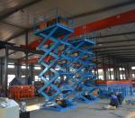 Customizable Stationary Hydraulic Scissor Lift For Heavy Duty Cargo Transportati