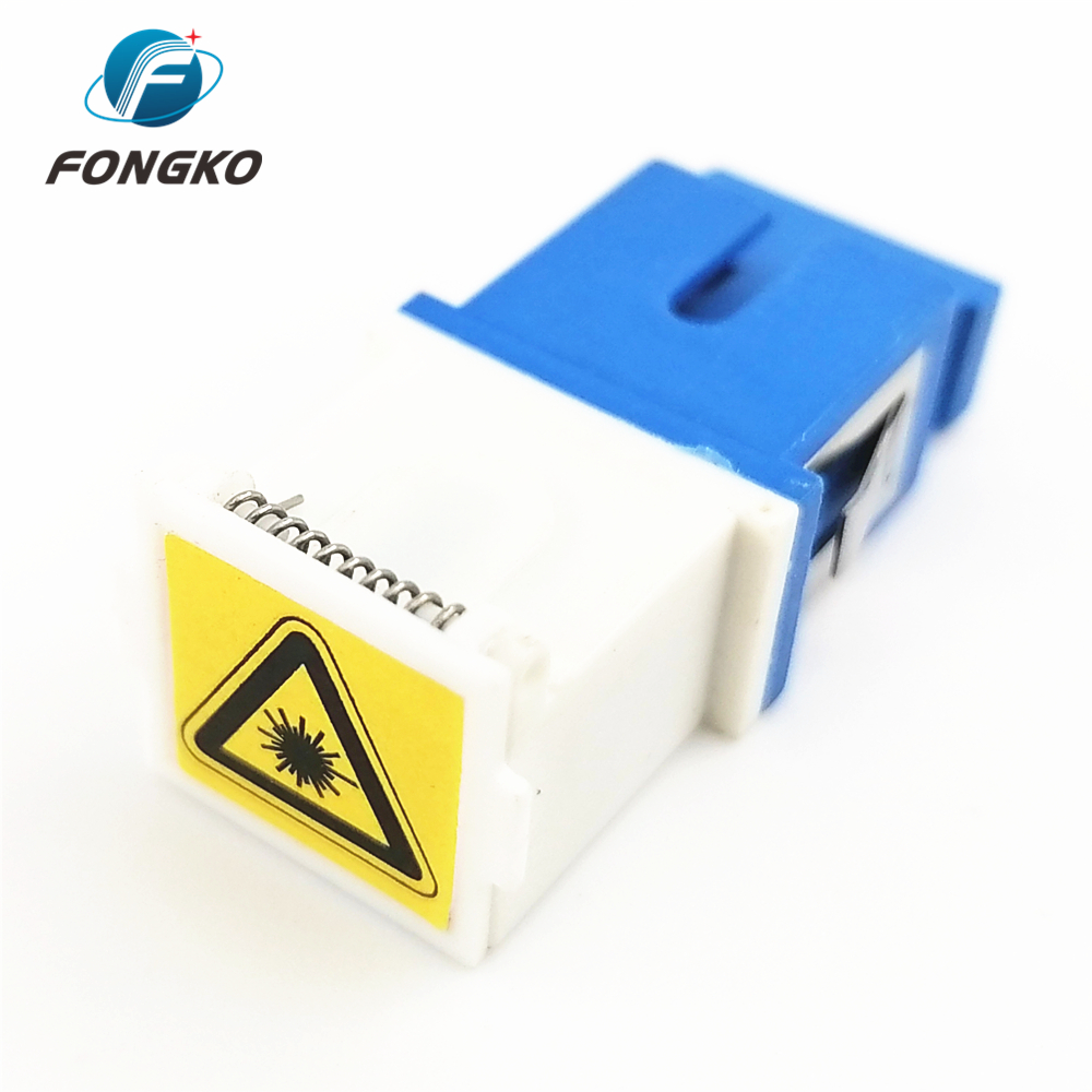 Single Mode SM SC Fiber Optic Adapters Connectors Coupler