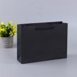 Kraft Paperboard Goodie Bags With Handles Retail Shopping Tote OEM