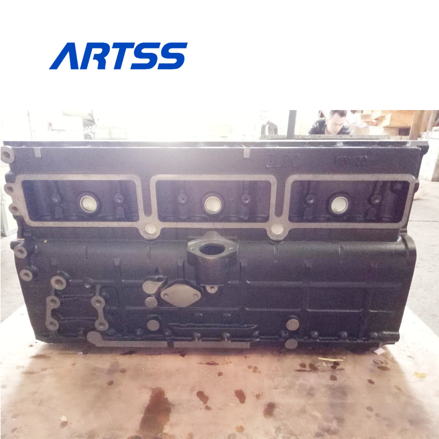 Water Cooled Cylinder Head Block For YANNAL Excavator