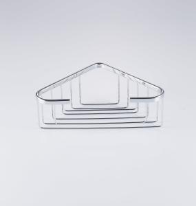 China Wall Soap Dish Holder For Bathroom Chrome Finish Kitchen Sink factory