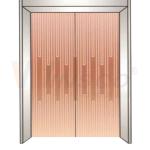 0.3-3mm Elevator Stainless Steel Sheet JIS Standard Bronze Coating Mirror Finish