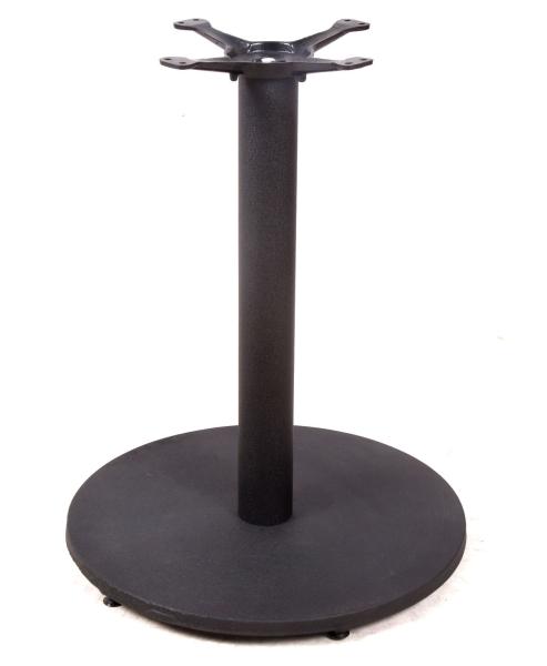 Professional Dining Table legs Pedestal Base / Table Legs With Black Powder