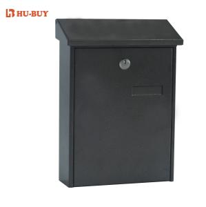 China Rust Resistant Waterproof Post Box Modern Wall Mounted Mailbox factory