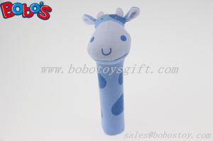 China CE/EN71 Standard Plush Stuffed Cow Stick Toy For Infant/Baby factory