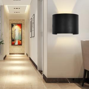 China LED indoor Outdoor Waterproof Wall Lamp Surface circular Wall light(WH-RC-06) factory