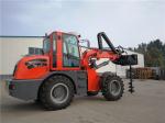 2.5ton earth machienry 4WD telescopic handler with earth auger