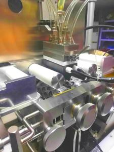China Stainless Steel Soft Gelatin Encapsulation Machine For Oval Oblong Shape Fish Oil / Vitamin Capsule factory