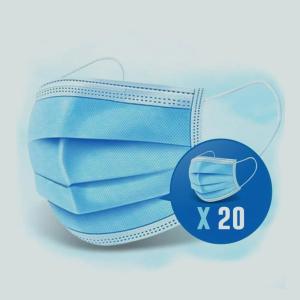 China Outdoor Protectiion Disposable Non Woven Face Mask Virus Resistance Hypoallergenic factory