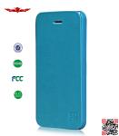 New High Quality Colorful PU Flip Case For Iphone 5S With Stander 100% Perfect