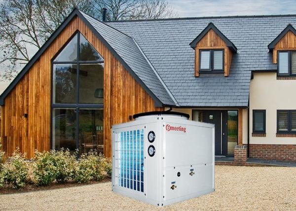 Meeting 12KW Air To Water Air Source Heat Pumps For Domestic Houses R410A /