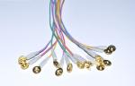 Low Noise Gold Plated Cup EEG Electrodes For Medical Brainwave Recording