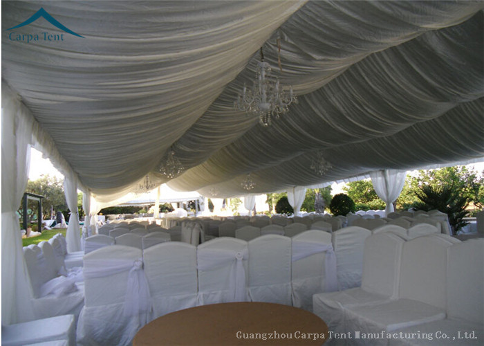 Large Scale Temporary Aluminium Frame Tents With Clear Windows For Function Banquet Export to South Africa