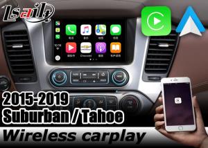 China Chevrolet Tahoe Suburban wireless carplay interface box with androif auto youtube play Lsailt Navihome GMC Yukon factory