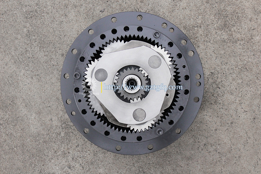 Steel Crawler Excavator Swing Gearbox Swing Motor Assy For EC350D