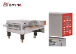 Gas Conveyor Commercial Pizza Oven Stainless Steel Microcomputer Control 220V