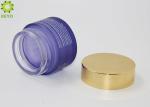 Customized Glass Cosmetic Cream Jar , 50g Empty Cosmetic Bottle Packaging