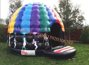China inflatable disco dome for sale disco dome inflatable bounce house factory