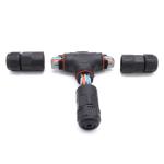 Outdoor Power 3 Way Outdoor Electrical Connector M25 PA66 UL Certified for Cable