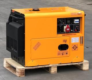 CCSN 10KW/12.5KVA mobile silent diesel generator household 220V three phase 380V