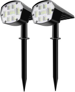 China 4.8W/M 3.7V LED Solar Landscape Spotlight 18650 Lithium IP65 Waterproof factory