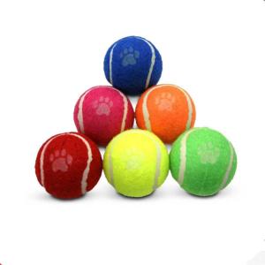 China Squeaky Tennis Balls for Dogs - 2.58&quot; Interactive Doggy Toys - Safe, Durable for Small Medium Large Dogs Training factory