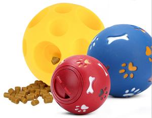 China Diameter 7.5cm Pet Chew Toys Rubber Puppies Teething Training Toy factory