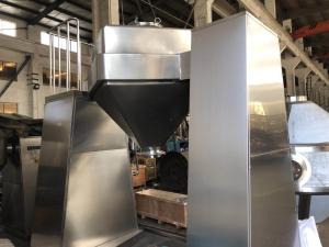 China SUS316L Square Shape Industrial Mixing Machine For Powder And Partical Product factory