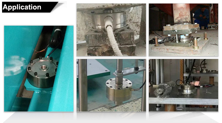 SC220 through hole donut washer load cell 100kg 500kg 1ton 5ton load washer load cell