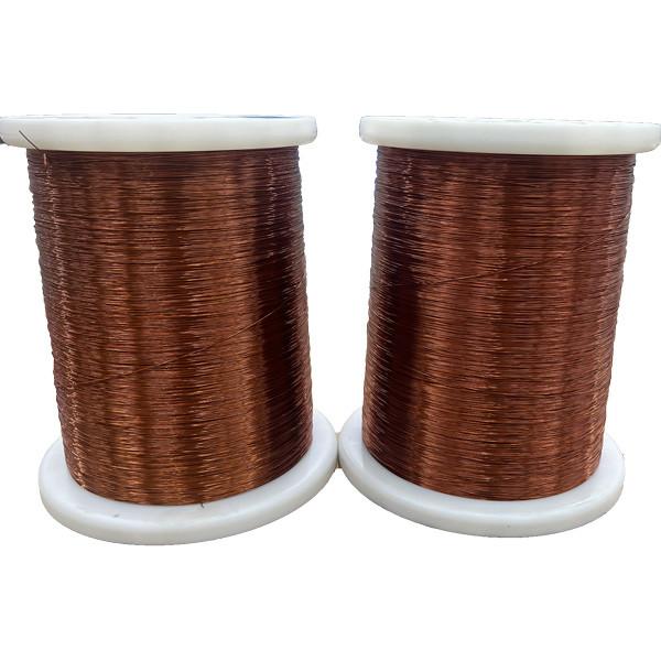 Overcoat Polyamide Imide Enameled Copper Winding Wire 0.10mm - 3.2mm chemical