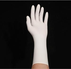 China White Disposable Nitrile Glove Medical 12 Inches Durable Nitrile Exam Gloves factory