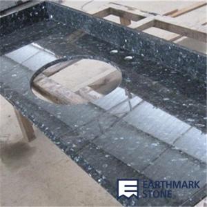 China Emerald Pearl Granite Vanity Top factory