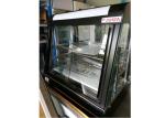 Electric Heating Cake Display Cabinet Counter Top 3-Layers Glass Food Warmer