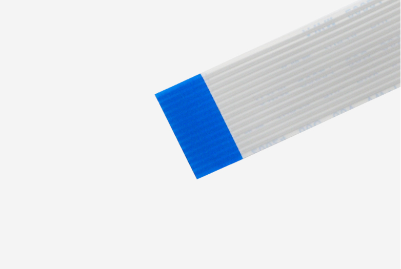 Flat Connect FFC Ribbon Cable 1mm Pitch 40 Pin PET Blue White