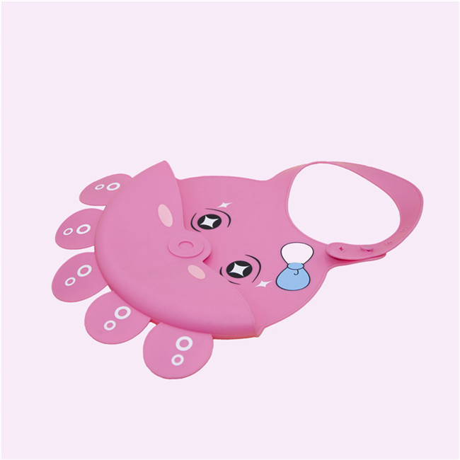 Sublimation Baby Toddler Dribble Bibs Food Grade Cartoon Marine Animal Printing