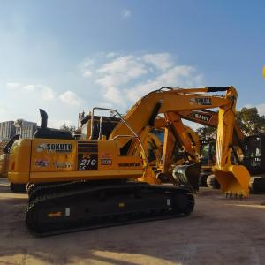 China Japan Used Komatsu PC210 PC200 Crawler Excavator with Original Color at Affordable factory