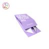 Buy cheap Foldable Four Color Printing Cardboard Gift Box Solid Purple Color from wholesalers