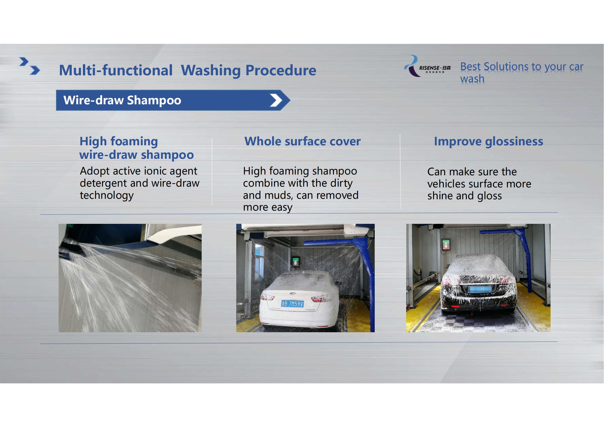 360 Touchless Car Wash Equipment with 42kw Output Power and Wiping-free Spraying System