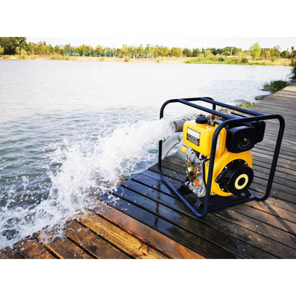 China 4KW EPA 80mm Diesel Powered Water Transfer Pumps factory