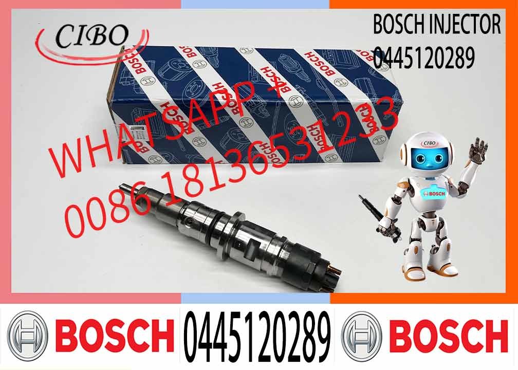 0445120289 5268408 OE Quality Brand New Diesel Common Rail Fuel Injector 0445120289 5268408 for C ummins ISDE Engine