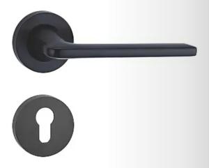China Smooth Operation Lever Handle for Surface Mounted Installation on Doors 35-60mm Thick factory