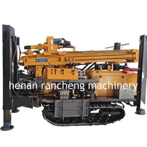 China 55KW Power 180m Deep Crawler Mounted Water Well Drilling Rig Machine factory