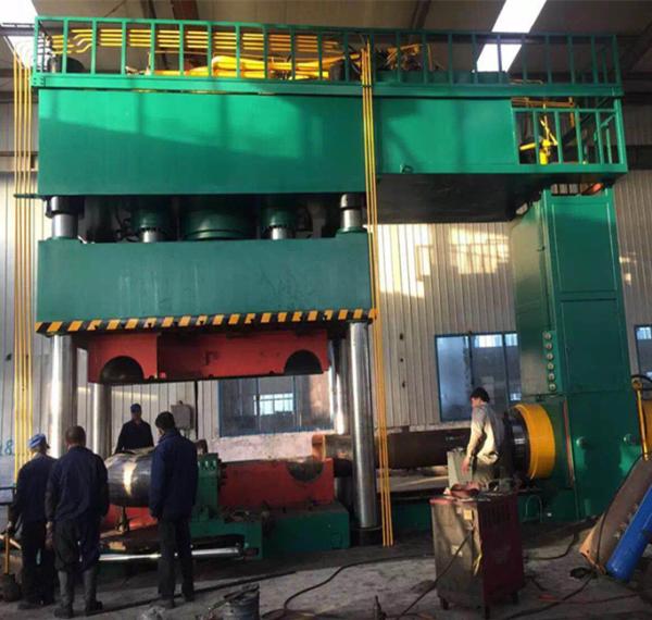 High Efficiency Elbow Cold Forming Machine Automatic Operation , Batch