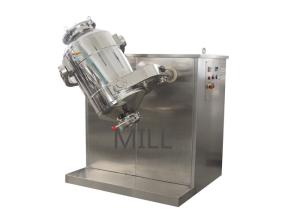 China Three Dimensional Api Powder Mixer Machine , Small Lab Powder Mixer Stainless Steel factory