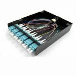 UPC APC SM MM MTP / MPO Fiber Optic Termination Box Rack Mount