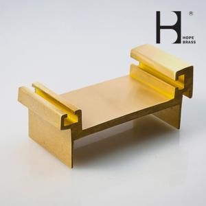 Etch-proof Customized Copper Alloy Casement Window And Door Profile Brass